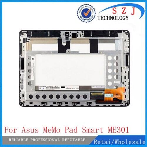 New 10.1'' inch FOR ASUS Memo Pad Smart ME301 ME301T 5280N FPC-1 Touch Screen Digitizer + LCD Screen Display with frame