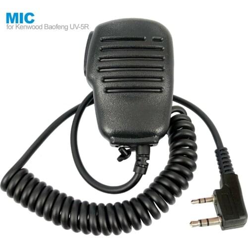 New Portable Speaker Mic Microphone for Baofeng UV-5R BF-888S Kenwood PUXING WOUXUN HYT Walkie Talkie Two Way Radio