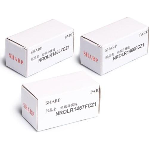 NROLR1466FCZ1(2Pc) NROLR1467FCZ1(1Pc) Paper Pickup Roller Kit for Sharp ARM550 ARM620 ARM700 MXM550 MXM620 MXM700Fuser Lamp