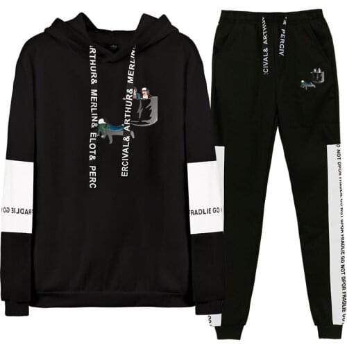 Personality Creative Stranger things Hoodies Sweatshirts And Sweatpants Men/Women Fashion Streetwear Stranger things Two Piece