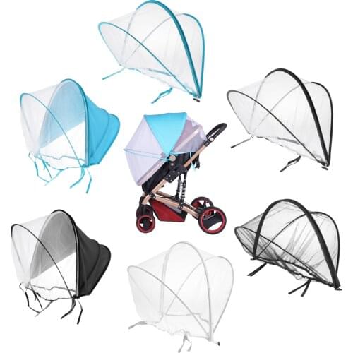 Mosquito Net for Stroller Long Lasting Large, Elastic, and Breathable Infant Carriers for Strollers Bassinets Playards