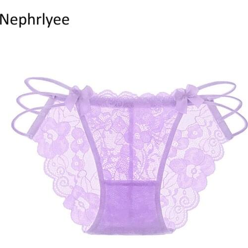 Sexy Women Lace side Underwear Seamless Breathable Hollow Briefs Woman Nylon Low Rise Lingerie Sexy Underwear 2021
