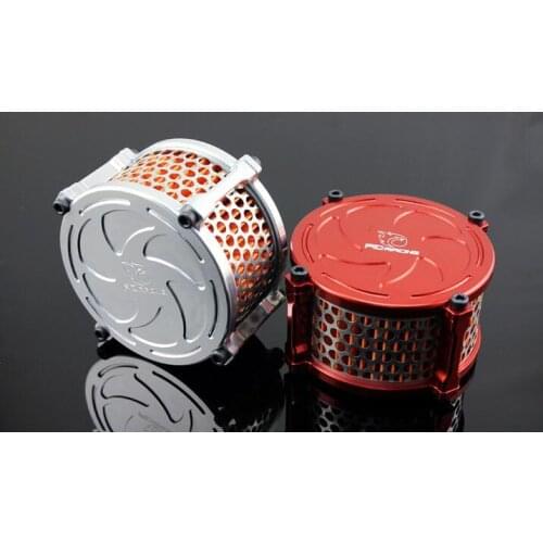 FIDRACING ALLOY AIR FILTER SILVER COLOR For LOSI 5IVE T/ROVAN LT/KMX2