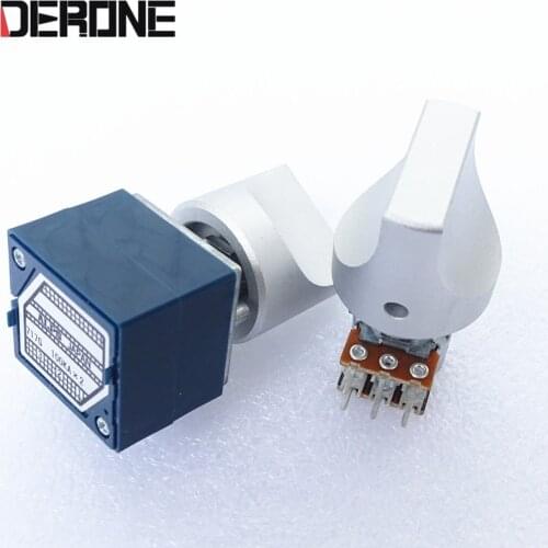 1 piece 25mm knob amplifier volume control aluminum knob audio potentiometer knob Screw fixing Professional audio accessories