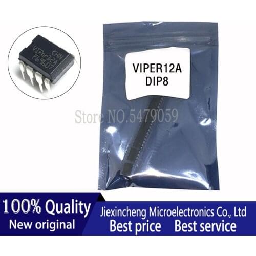 20PCS VIPER12A VIPER12 DIP8 100%NEW