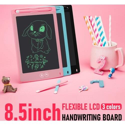 8.5/10/12 inch LCD Writing Tablet Partially Erasing Drawing Board Electronic Thick Pen Highlight Pads DIgital Tablets