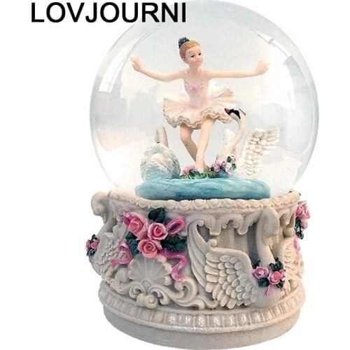 Accessories Carrusel Spieluhr Madera Mechanism Ballerina Snow Globe De Musica Carousel Boite A Musique Caja Musical Music Box