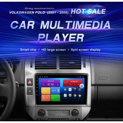 Android Car DVD For Volkswagen Polo (2001 - 2009) Car Radio Multimedia Video Player Navigation GPS Android10.0 Double Din