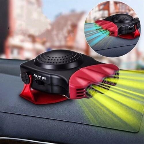 180 Degree Rotate Supporting Holder 12v Defroster Defog Car Heater Electric Fan Windshield Windows Heated Device Dc 12v 150w