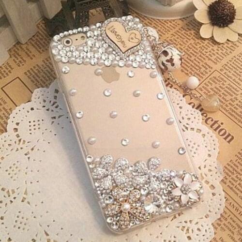 Rhinestone Diamond Cover Case For iphone 11 12 mini Pro MAX Xs XR Luxury Bling Shell soft Phone Case For iPhone 6 6S 7 8 Plus