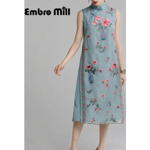Летние платья без рукавов Embro Mill China At AliExpress
