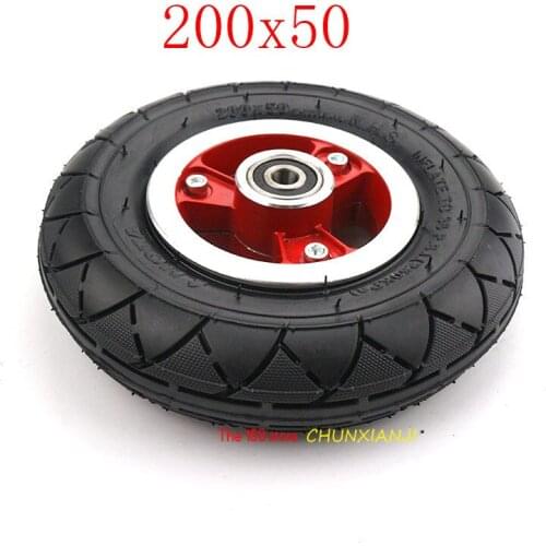 Good quality 200*50 Tyre With Wheel Hub 8" Scooter Electric Scooter tires inner tube200x50 wheel
