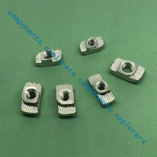 M5 T Hammer Nuts for 2020 3030 Extrusion 3D Printed Parts