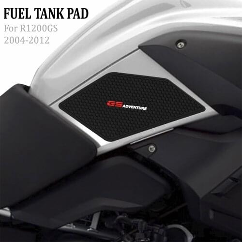 Motorcycle Non-slip Side Fuel Tank Stickers Waterproof Pad Rubber Sticker For BMW R1200GS R 1200 GS 2004-2012 2011 2010 R1200 GS