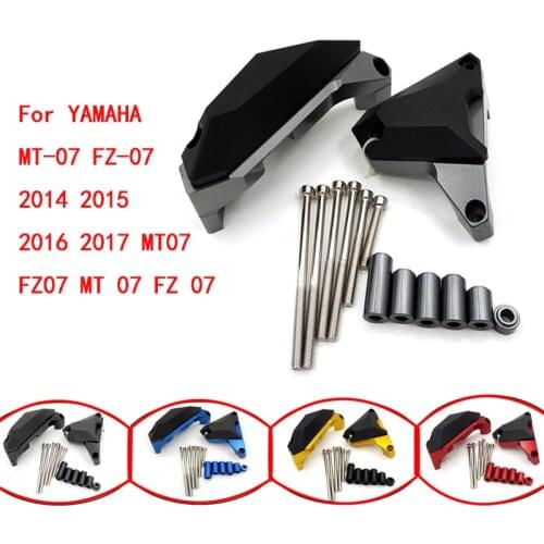 MT-07 FZ07 Motorcycle Engine Protective Slider Case Guard Cover Protector For YAMAHA MT-07 FZ-07 2014 2015 2016 2017 MT07 FZ07