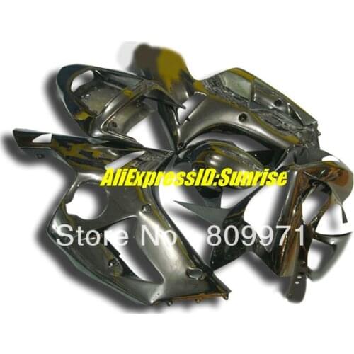 Injection mold Fairing kit for KAWASAKI Ninja ZX6R 636 2003 2004 ZX 6R ZX-6R 03 04 ABS Cool grey Fairings set+Gifts