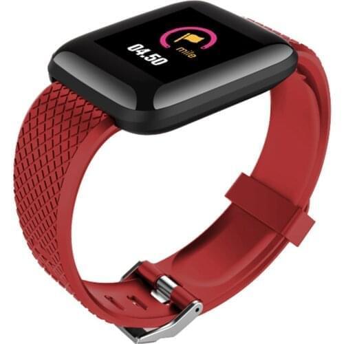 Smart Watch 116 Plus Men’s Heart Rate Bracelet Fitness Tracker for Women D13 Smartwatch Sport Smarth Watch (for Android IOS)