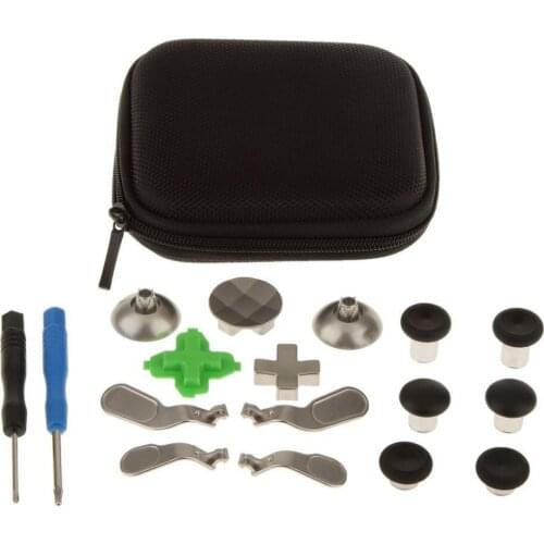 Swap Thumb Analog Sticks Grips Stick D-Pad Bumper Trigger Button For Microsoft XBOX ONE Elite Controller Gamepad Replacement