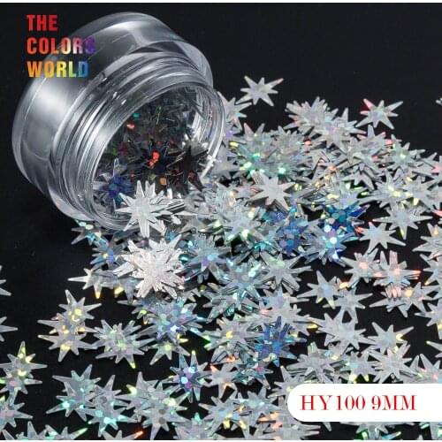 Starburs Exploding Stars 9MM Nail Glitter Nail Art Decoration Makeup Face Painting Nail Gel And DIY Decoration Accessories