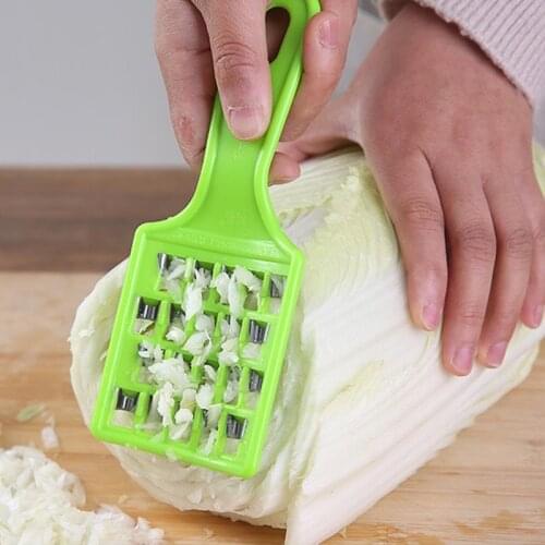 1Pcs Dumpling Stuffing Cabbage Cutter Tools Grater Board Plastic/Stainless Steel Manual Kitchen Supplies for Household Portable
