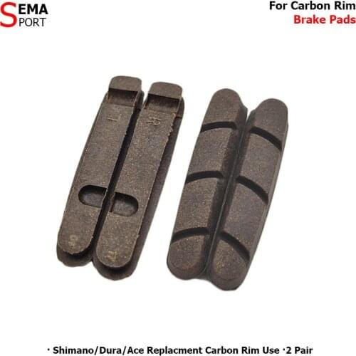 On Sale Bicycles Brake Pads For Shimano Dura Ace Road 9/10 SRAM Fit Carbon Rim Wheelset