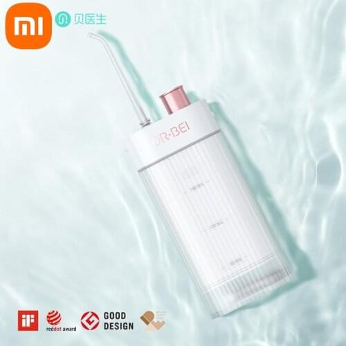 Xiaomi Dr.Bei F3 Oral Irrigator IPX7 Waterproof Water Flosser With Teeth Mouth Tooth Cleaner Doctor B F3 Oral Irrigator