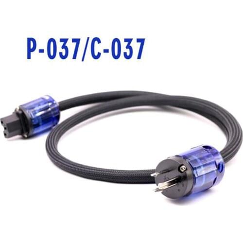 1 Piece hifi audio XLO Reference 2 US Power Cord Cable with Rhodium plated connector plug