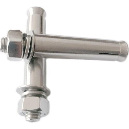 10Pcs/Lot 304 Stainless Steel M6 M8 M10 M12 Concrete Sleeve Anchor With Hex Nuts Washers Expansion Outdoor