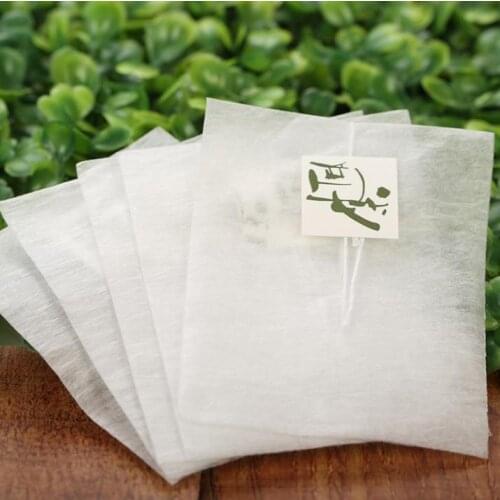 6000pcs Corn Fiber Tea Bags Pyramid Shape Heat Sealing Filter Teabags PLA Biodegraded Tea Filters 5.8*7cm SN466
