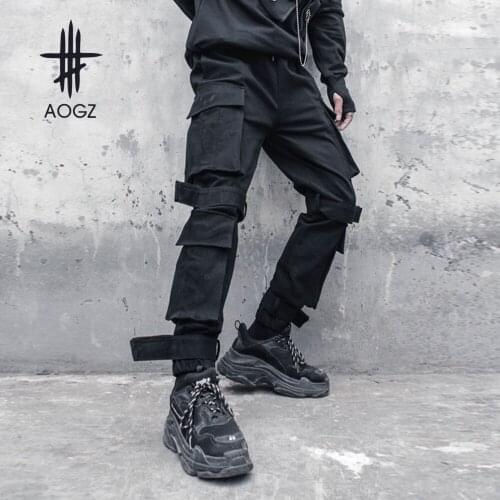 Мужские модные брюки AOGZ China At AliExpress