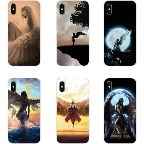 For Samsung A10 A30 A40 A50 A60 A70 M30 Galaxy Note 2 3 4 5 8 9 10 PLUS The Guardian Angel Accessories Phone Cases Covers