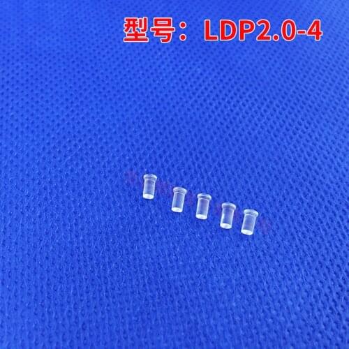 LDP Aperture 2mm Transparent Light Guide High Light Transmittance LED Indicator Signal Light Light Emitting Diode Light Pipe