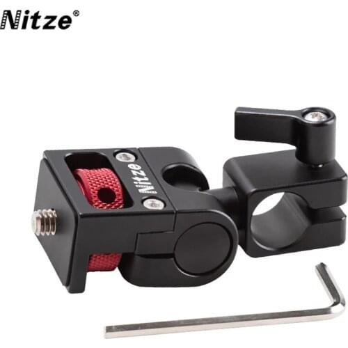 NITZE MONITOR HOLDER MOUNT 15MM ROD CLAMP TO 1 4 inch20 SCREW N54-D1