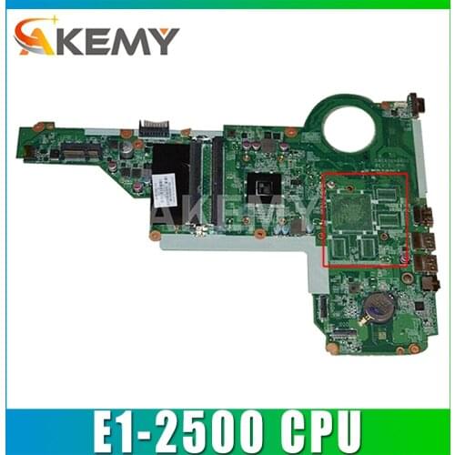 For HP Pavilion 15 17 15-E 17-E Laptop motherboard 737452-501 737452-001 DA0R76MB6D0 E1-2500 CPU DDR3