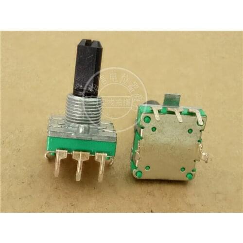 EC16 Encoder with Step 24 Point Length 20MM Green switch