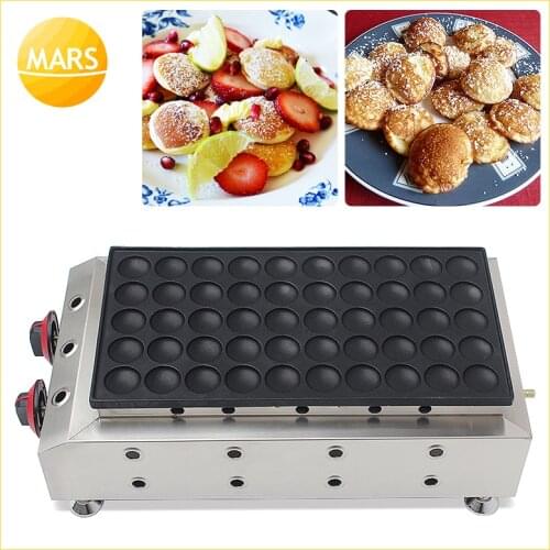 Mars LPG Gas 50 holes non stick Pancake Puffs machine girll baker iron oven and danish ebelskiver pan