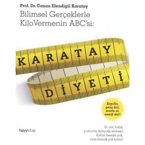 Karatay Diet Canan Efendigil Karatay Hayykitap (TURKISH)