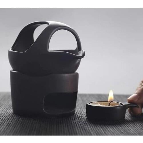 Ceramic Oil Incense Burner Candle Aromatherapy Lamp Coarse Pottery Aroma Creative Kung Fu Essential Burners Holder Home Decor