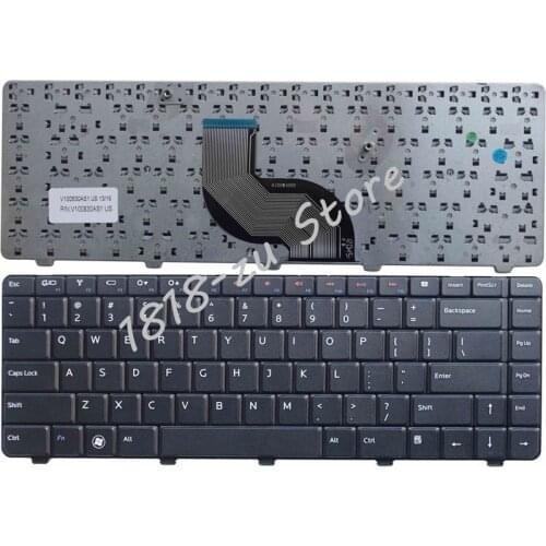 YALUZU US NEW Laptop Keyboard for DELL N4010 N4020 M4010R N4030 N5020 N5030 M5030 M4010 V100830AS1 Notebook Keyboards English