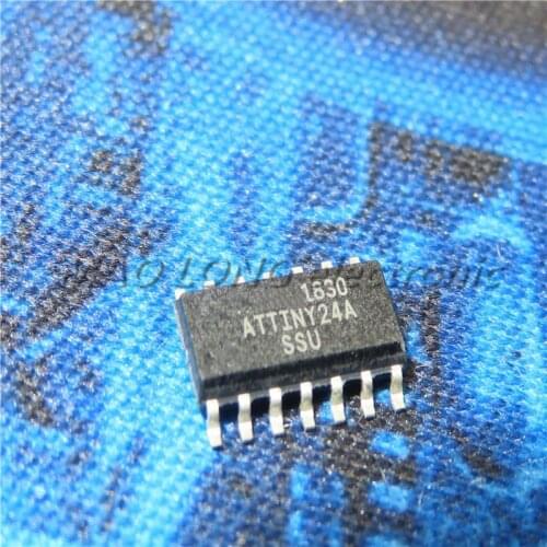 5PCS/LOT ATTINY24A-SSU SOP-14 ATTINY24 SOP14 ATTINY24A SOP 24A-SSU MCU chips In Stock