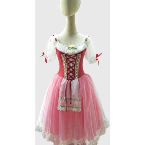 New ballet tutu skirt dance tulle dress Gisele Girls Dance wear .BT-16