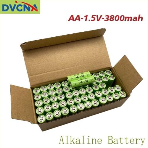 Original New AABattery 3800mAh 1.5V Alkaline AA rechargeable battery for Remote Control Toy light Battery