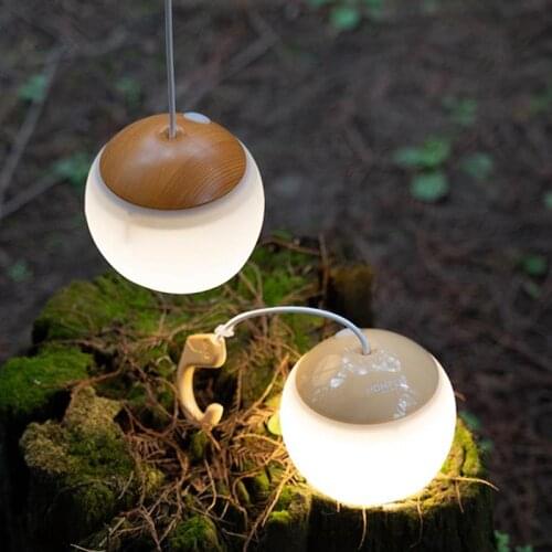 Portable LED Camping Lantern Outdoor Camping LED Lamps Travel Hiking Camping Tent Light Emergency Night Lights Hanging Lantern