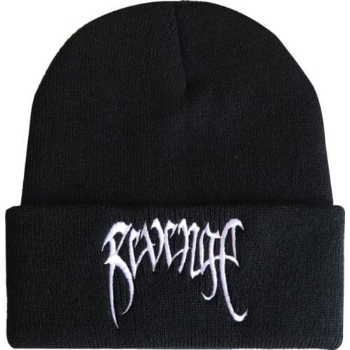 Xxx Revenge Beanie Mens Winter Hat Black Winter Beanies Hat Cap Warm Knit Hip Hop Beanie Hat Caps For Men