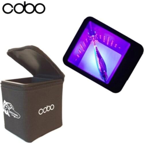 LED Fishing UV octopus squid fish bait fill in lighter equipment