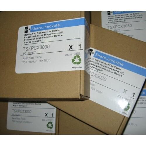 1PC USED TSXPCX3030-C Schneider PLC programming cable is applied to Nano Tsx