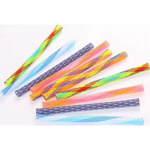 10 Pcs/lot Interactive Funny Scratch Proof Bouncy Toy Cat Kitten Colorful Fun Tubes for Cats