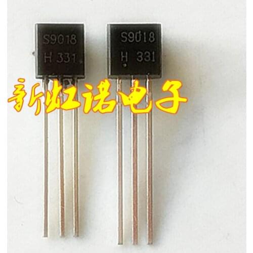 5Pcs/Lot New Original Triode S9018 Small Power Transistor TO-92 Encapsulation Integrated circuit Triode In Stock