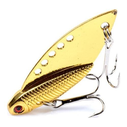 5pcs 54mm Metal VIB Crank Baits Fishing Lures with 3D Eyes Full Swim layer Bait for Bass Fishing Freshwater Saltwater ASD88