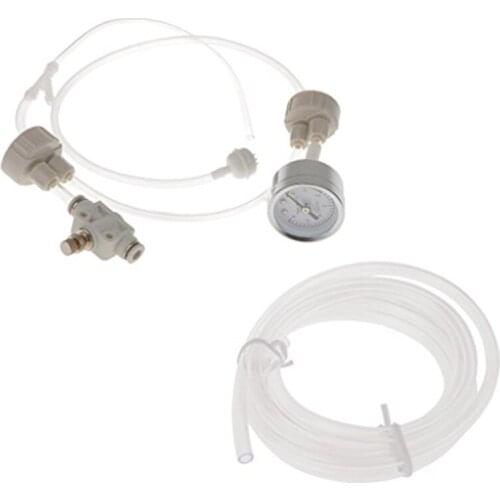Aquarium DIY CO2 Generator System Kit With Pressure Air Adjustment Water Plant Fish Aquarium Co2 Valve Diffuser